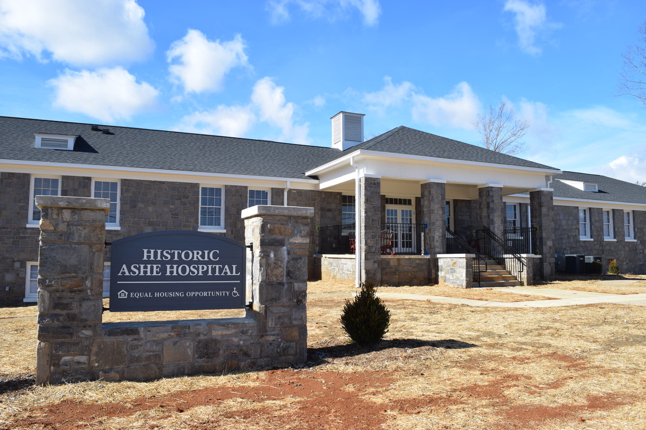 Historic Ashe Hospital renovation into Affordable Housing is Complete - Blanco Tackabery