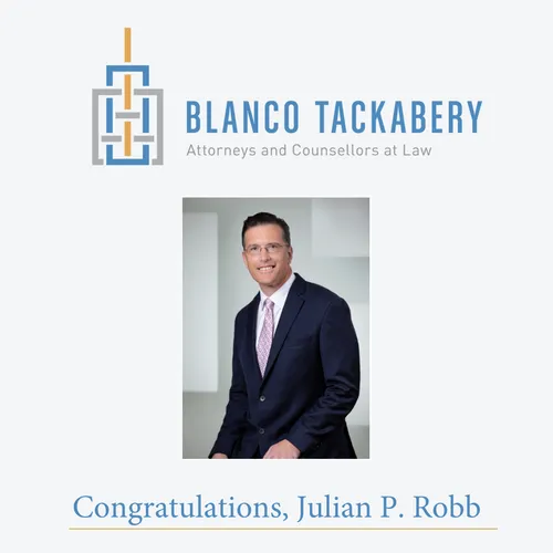 Julian P. Robb Named a Shareholder at Blanco Tackabery