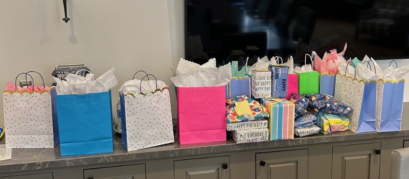 Supporting Project Birthday for Forsyth County Foster Children