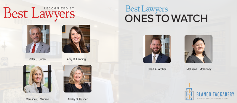 Blanco Tackabery Attorneys Named in the 2026 edition of The Best Lawyers in America®